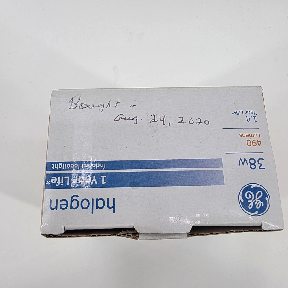 GE 38W Halogen PAR20 Indoor Floodlight Bulb 490 Lumens 2850K 40724 ONE BULB ONLY - Picture 5 of 8